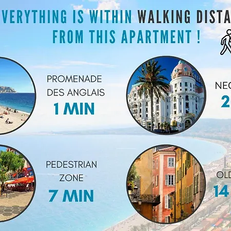 Apartment Nestor&Jeeves - Palais Arnulf - Central - Very Close Sea *